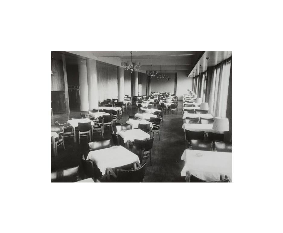 Coppia di lampadari in ottone e tessuto su commissione di Paavo Tynell, Taito 1940 in vendita 9
