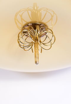 Paavo Tynell pair of pendant model 1088 for Idman circa 1950