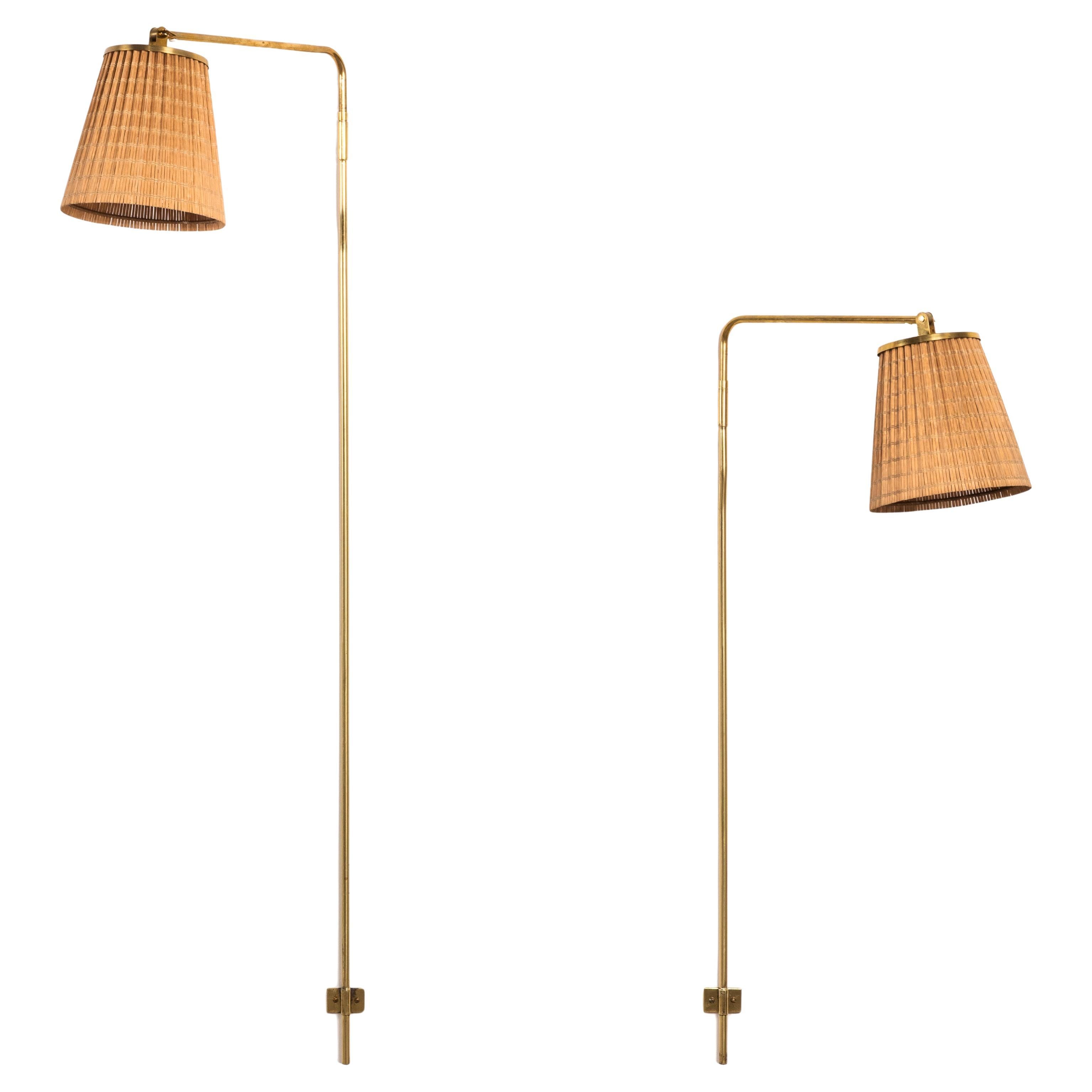 Paavo Tynell Pair of Rare Custom Order Wall Lights, Taito Oy, 1940s