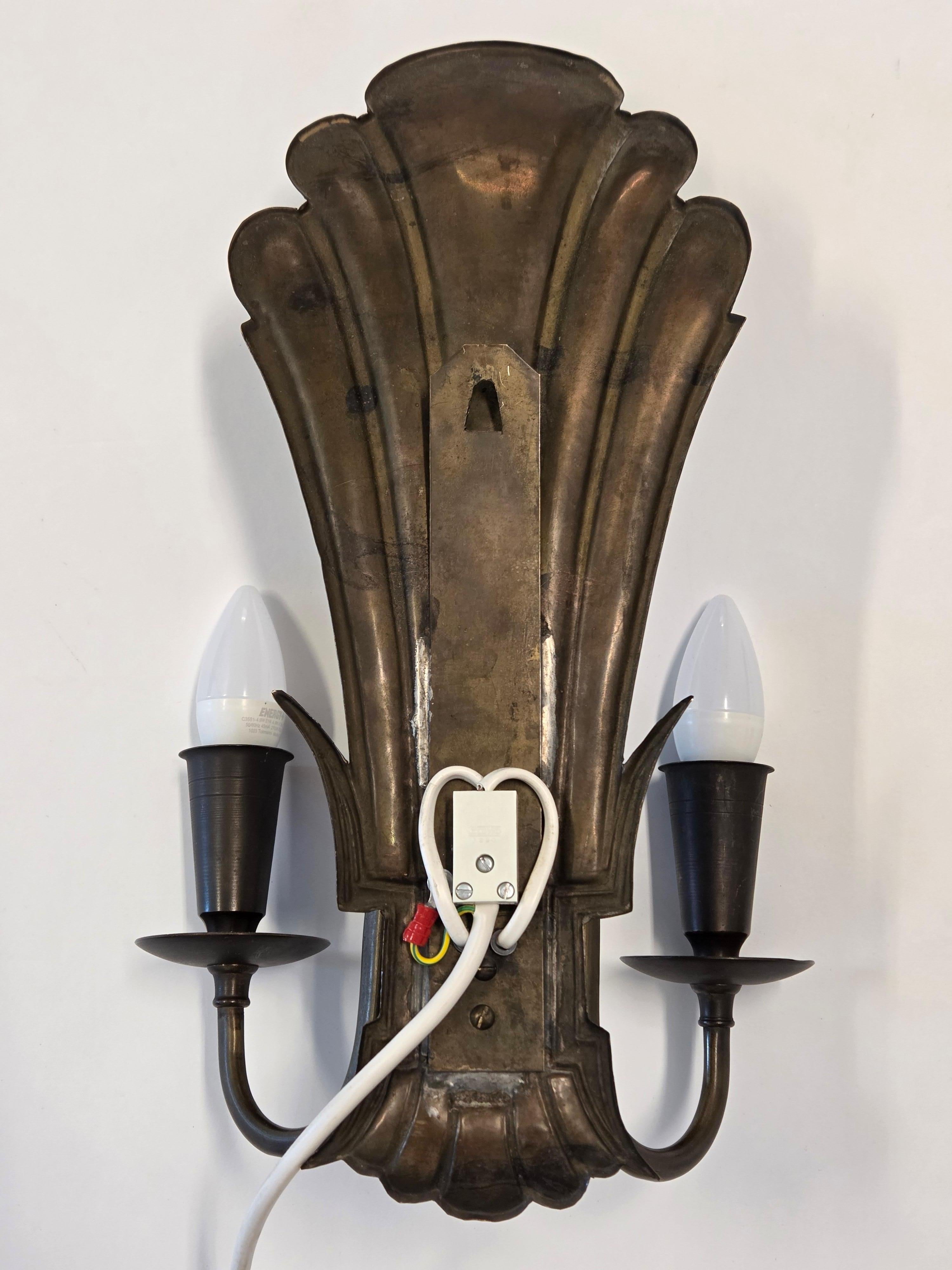 Paavo Tynell Pair of Wall Lamps Model 7004 For Sale 6