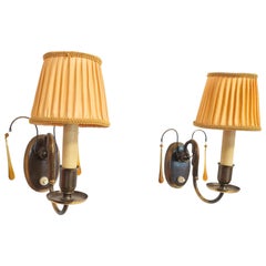 Paavo Tynell Pair Of Wall Sconces Model 7253 For Taito Oy 1930's