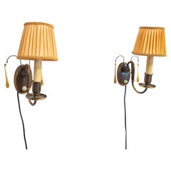 Paavo Tynell Pair Of Wall Sconces Model 7253 For Taito Oy 1930's