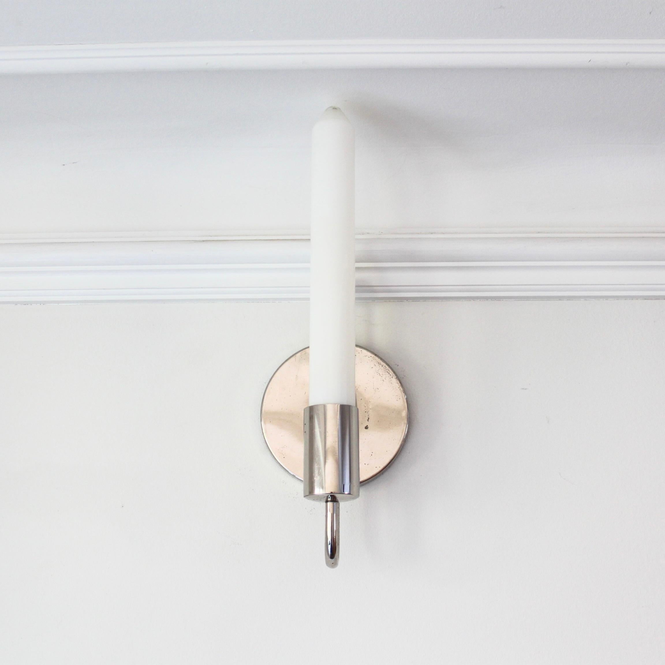 Paavo Tynell, Pair of Wall Sconces, Scandinavian Modern, Finland 1930s In Fair Condition For Sale In Copenhagen, DK