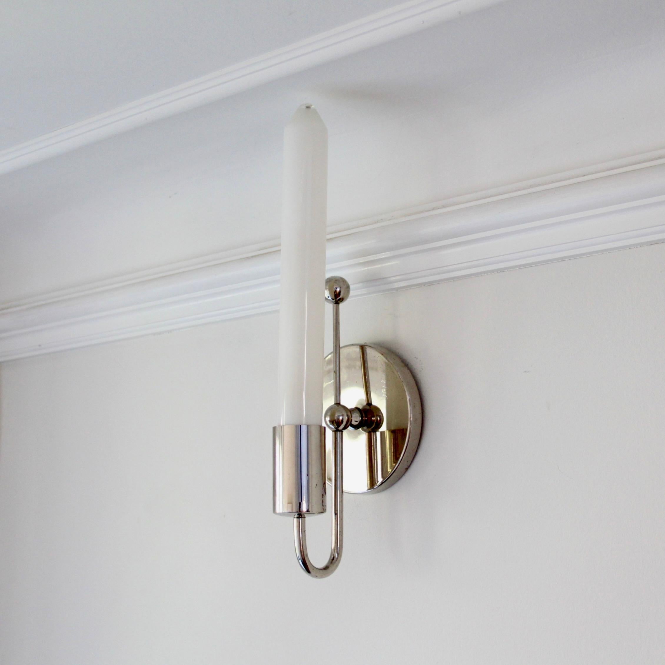 Brass Paavo Tynell, Pair of Wall Sconces, Scandinavian Modern, Finland 1930s For Sale