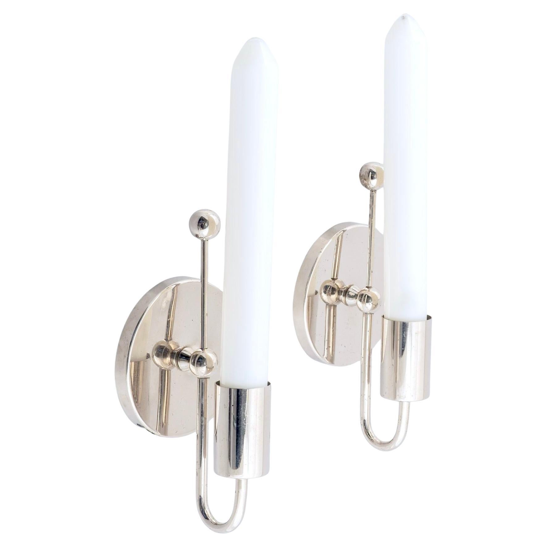 Paavo Tynell, Pair of Wall Sconces, Scandinavian Modern, Finland 1930s