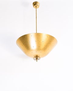 Paavo Tynell pendant lamp, custom order for Taito circa 1950.