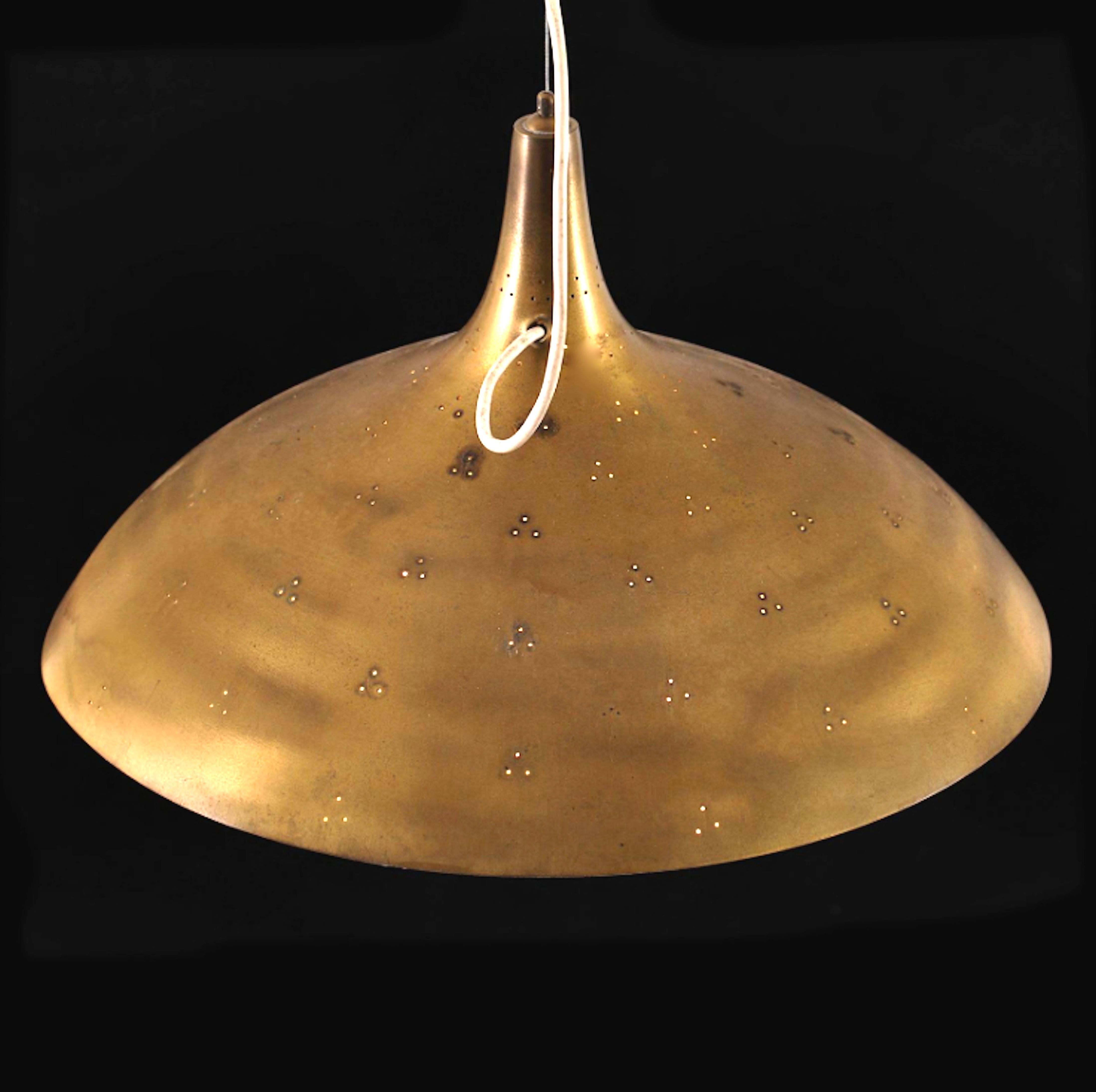Finnish Paavo Tynell Pendant Lamp for Idman Oy, Model 1965 For Sale