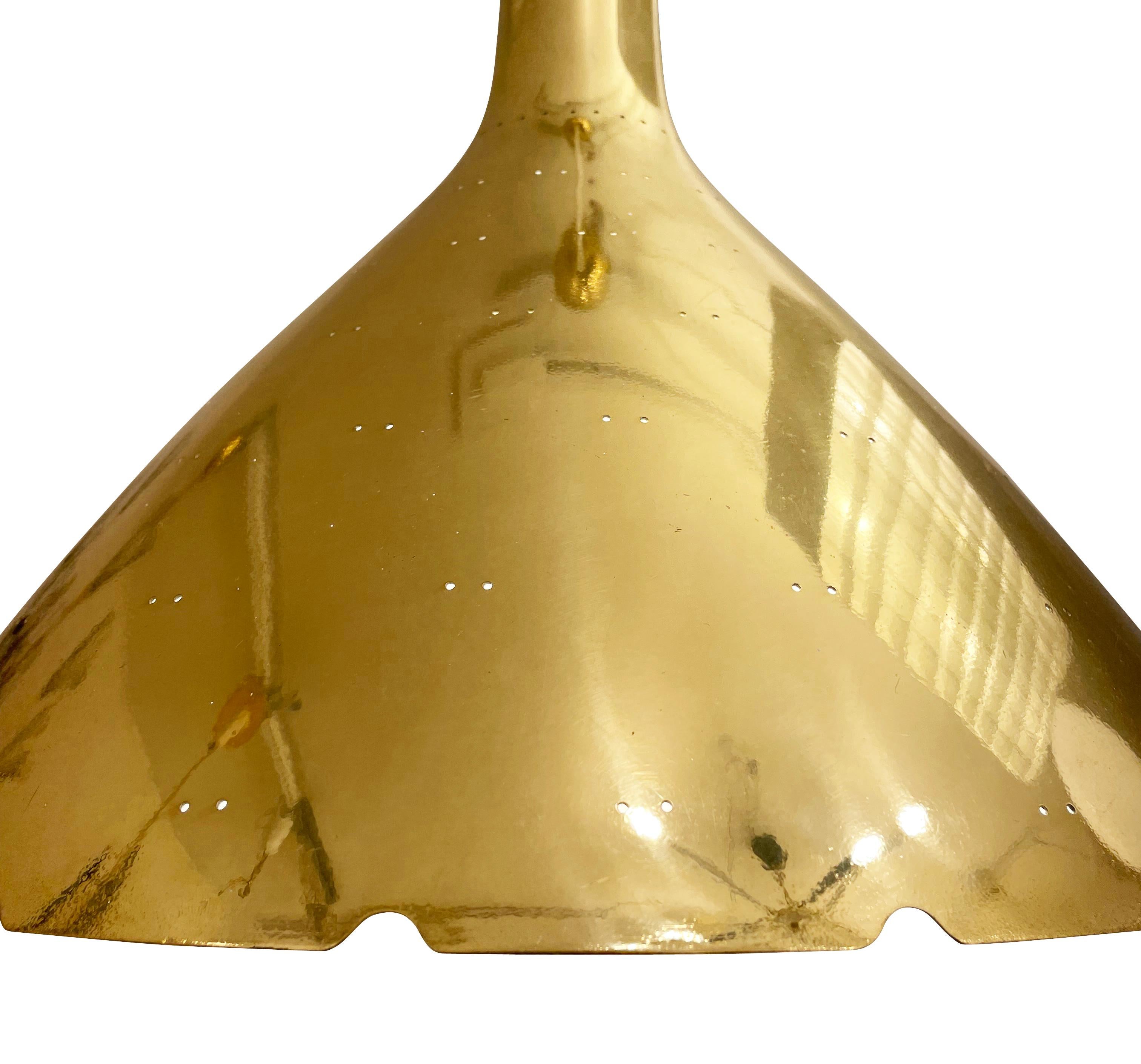 Paavo Tynell Pendant Lights, Model K2-46 In Good Condition For Sale In New York, NY