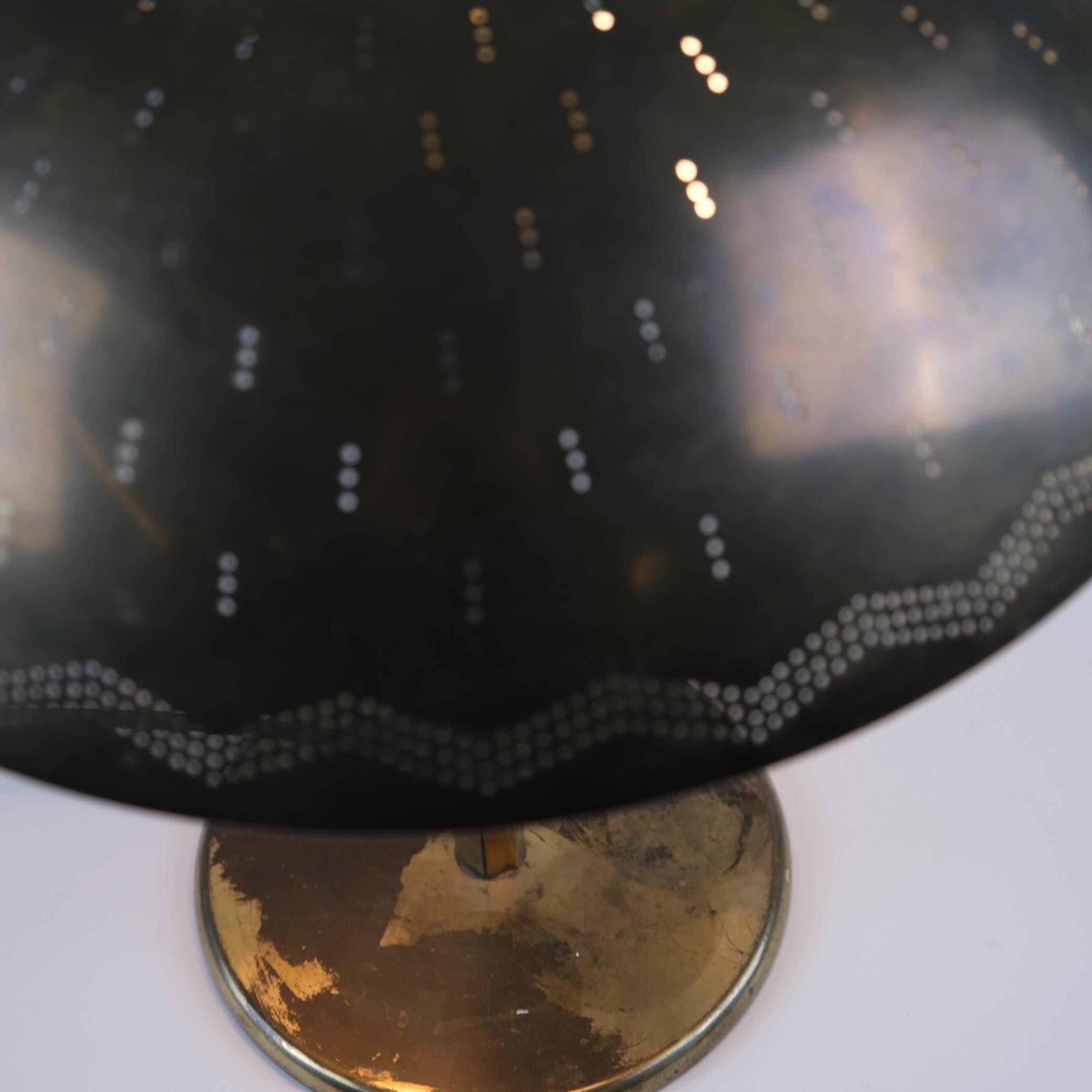 Laiton Lampe de table 