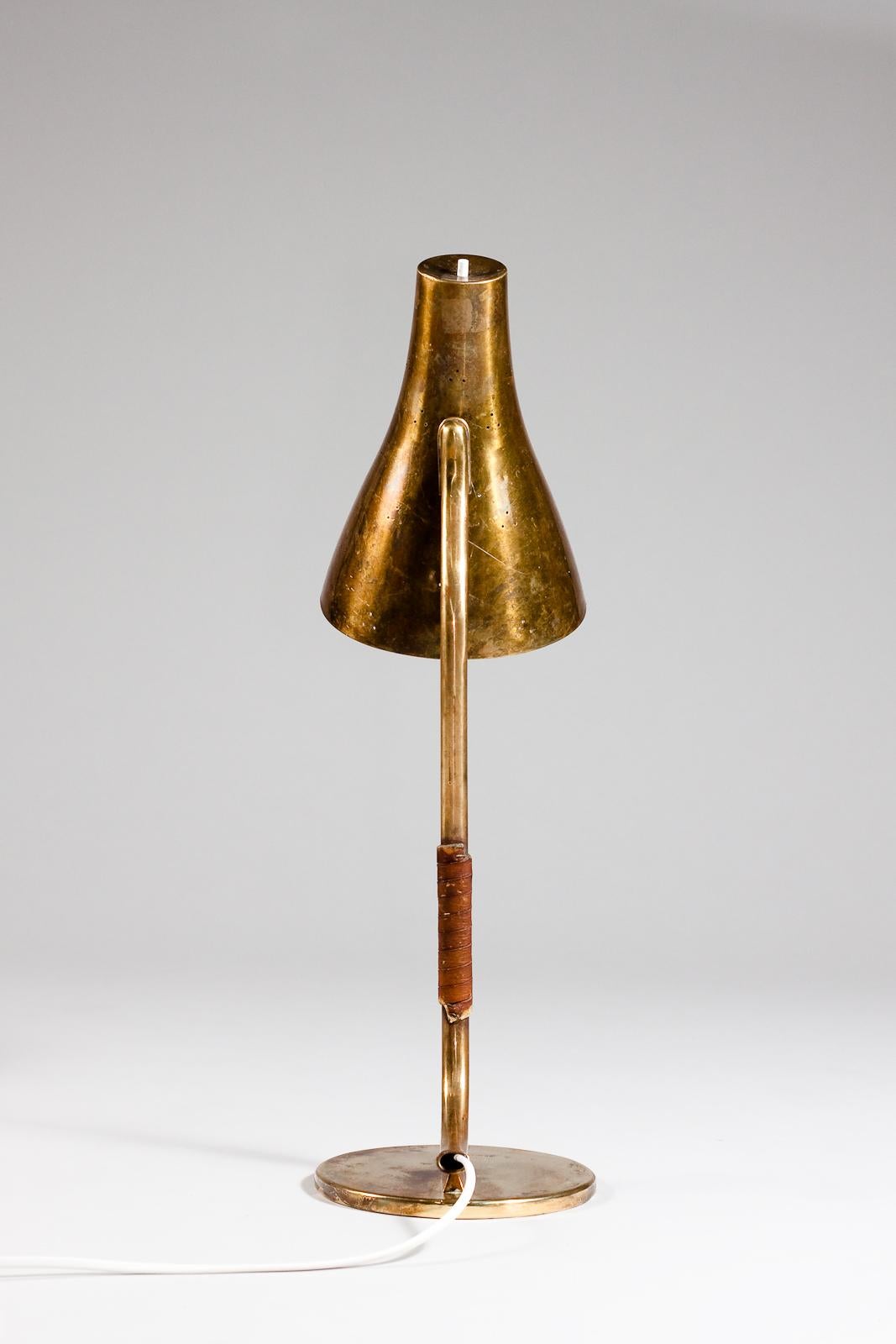 20th Century Paavo Tynell, rare 1940's desk lamp, taito oy