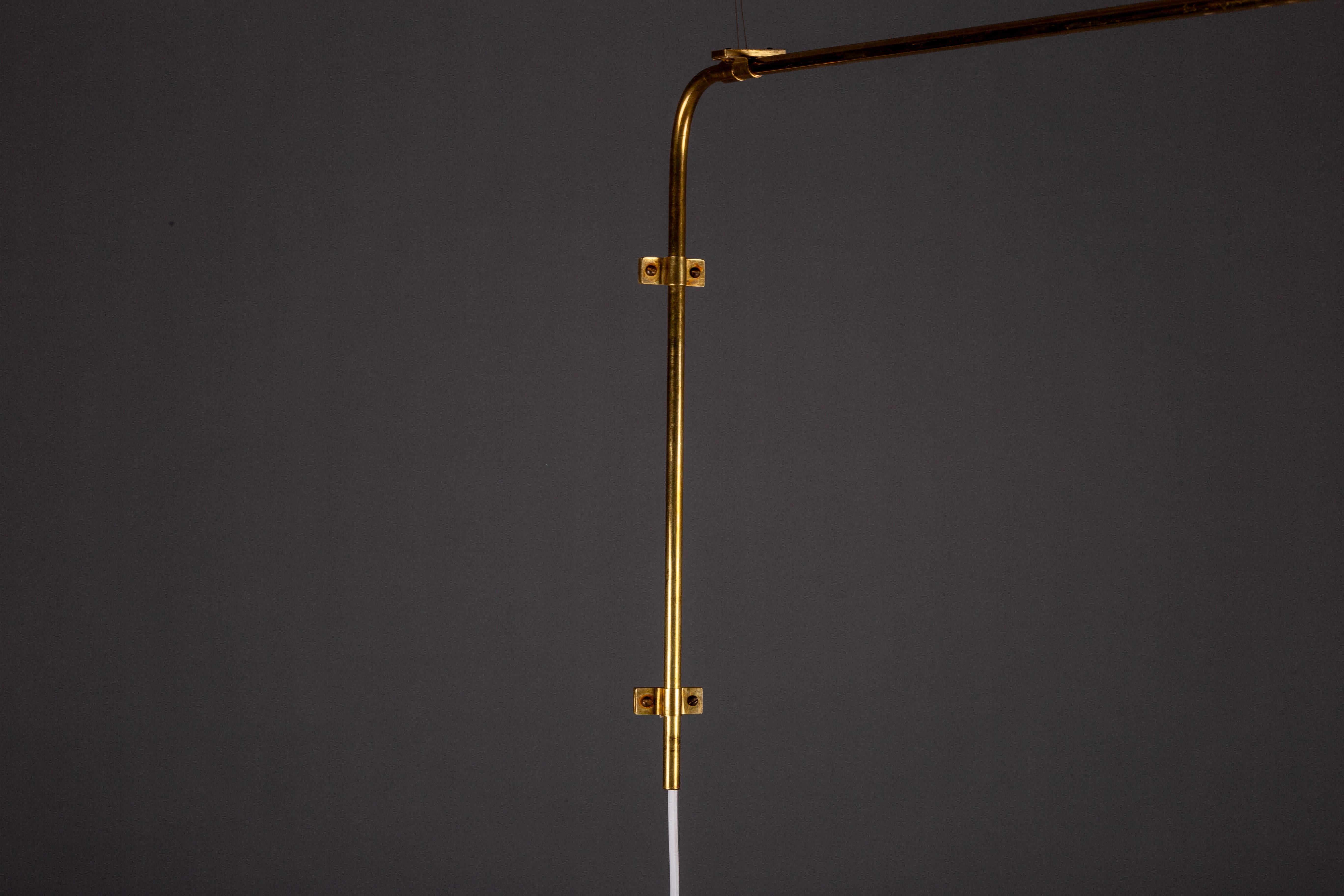 Paavo Tynell rare 1940's made to order ceiling lamp by Taito Oy, Finland For Sale 3