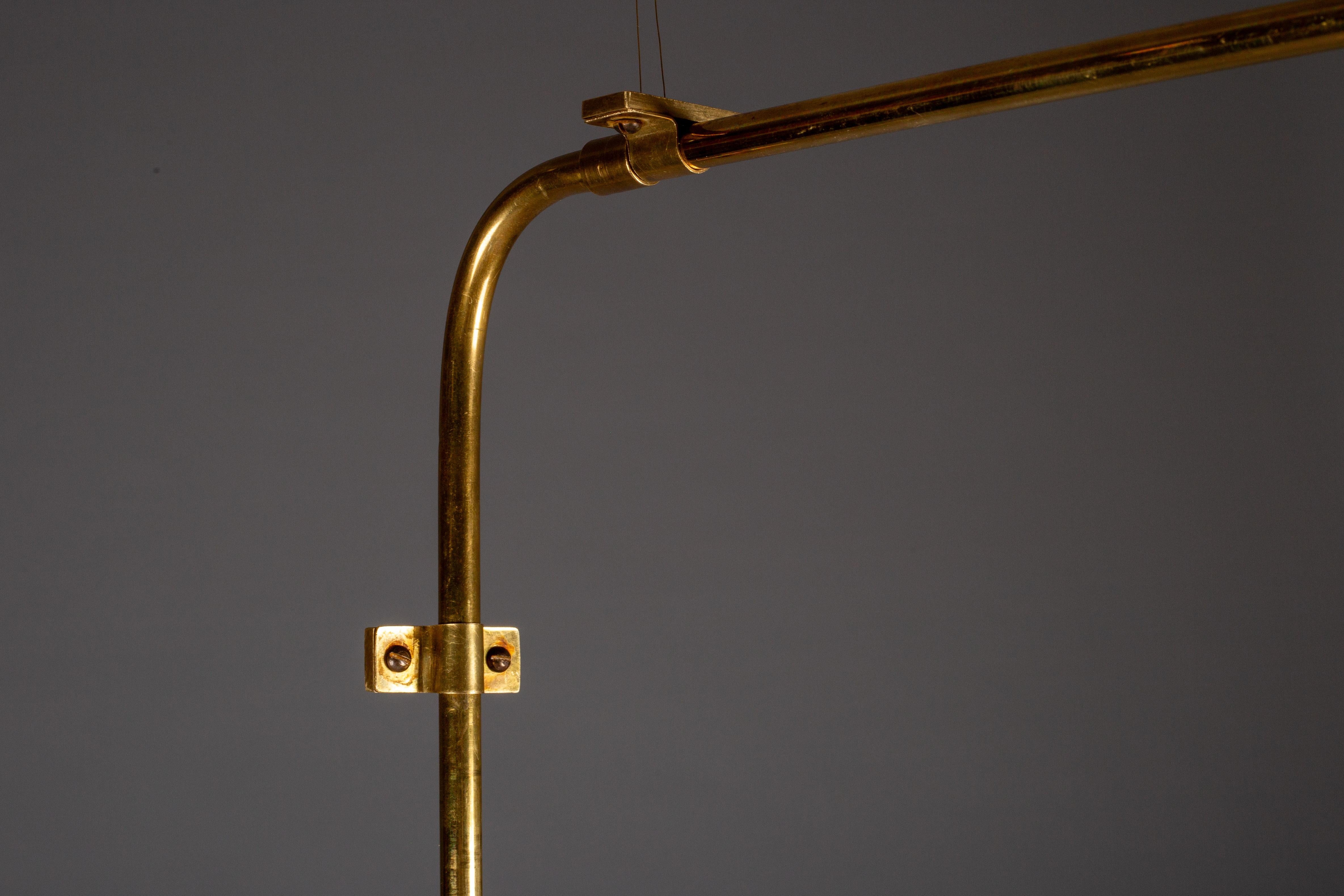 Paavo Tynell rare 1940's made to order ceiling lamp by Taito Oy, Finland For Sale 2