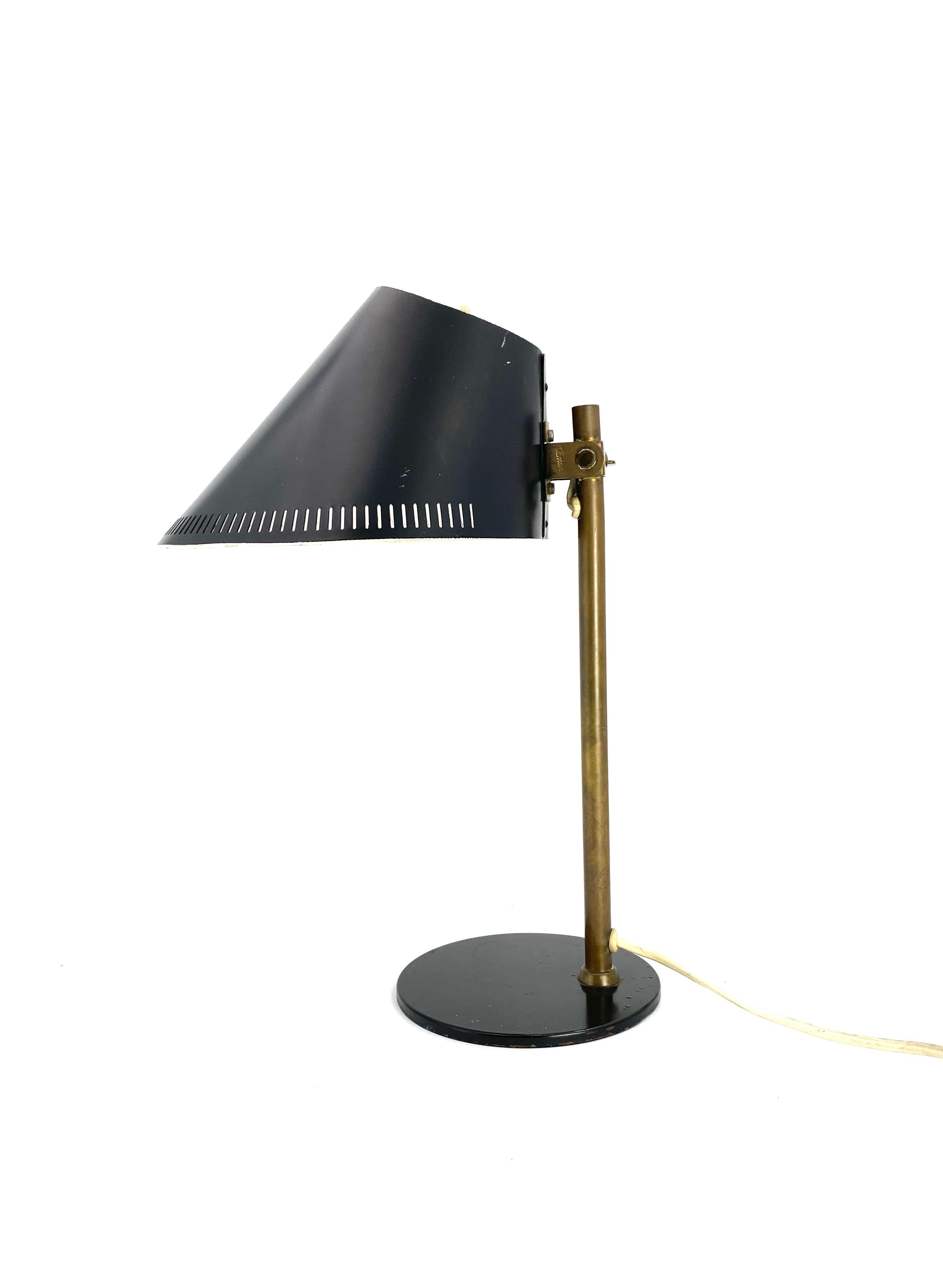 Rare lampe de bureau Paavo Tynell Mod. 9227, par Taito e Idman, Finlande, 1958 en vente 5