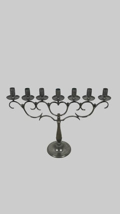 Paavo Tynell Seven-Arm Candelabra for Taito Oy, Finland, 1920s–1930s