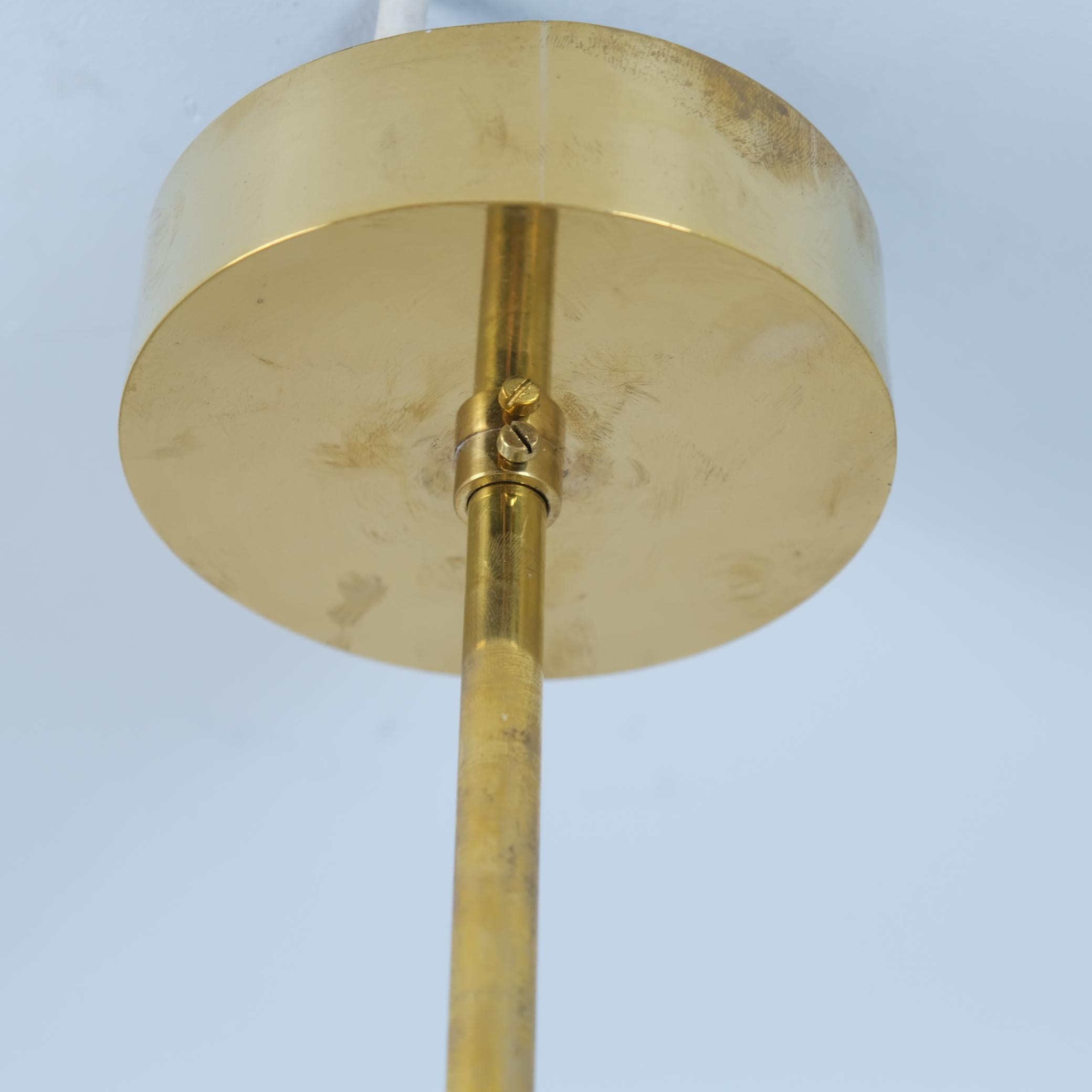 Paavo Tynell Sizable Ceiling Lamp from the Iconic Aulanko Hotel, Taito 1938 For Sale 7