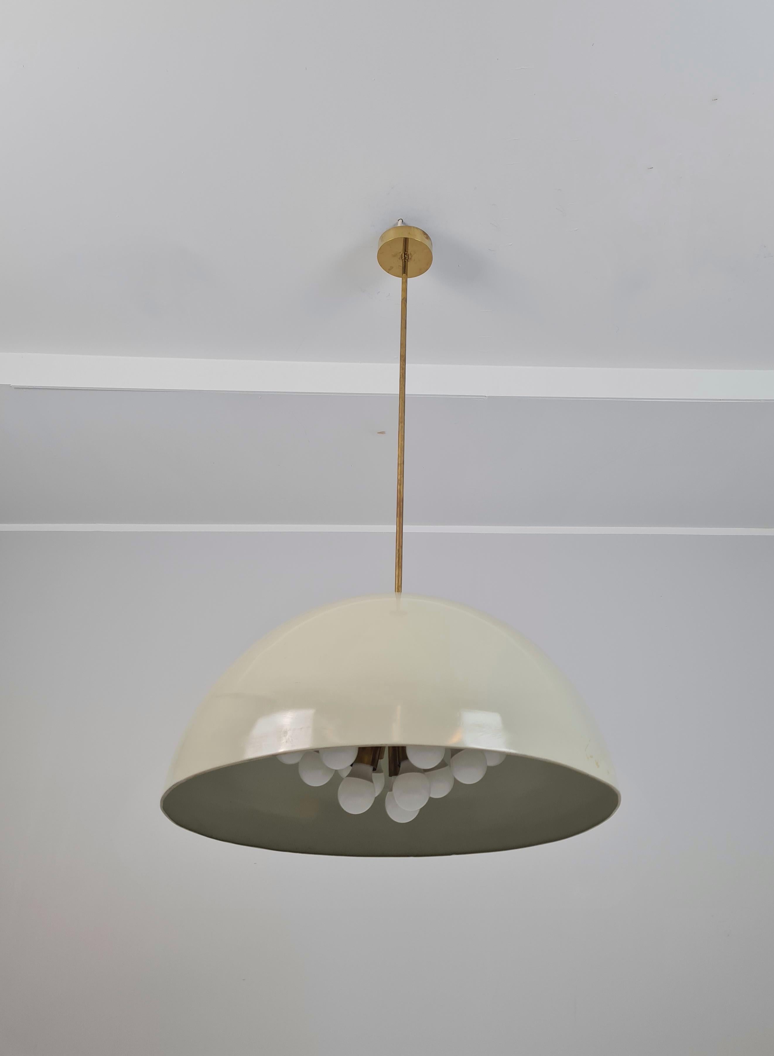 One of the few lamps Paavo Tynell designed and made for the cigar room in the famous Aulanko Hotel. These lamps along with the Märta Blomstedt 