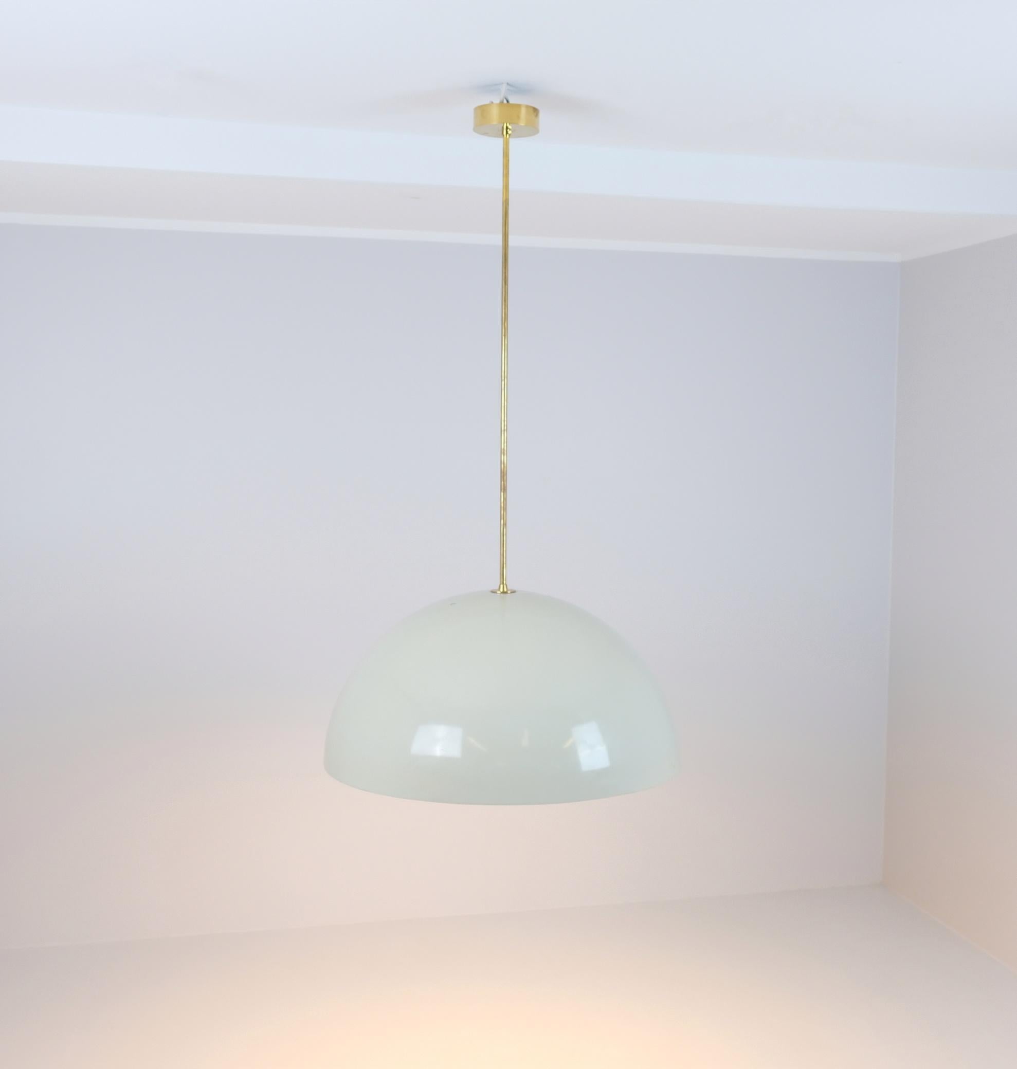 Paavo Tynell Sizable Ceiling Lamp from the Iconic Aulanko Hotel, Taito 1938 In Good Condition For Sale In Helsinki, FI