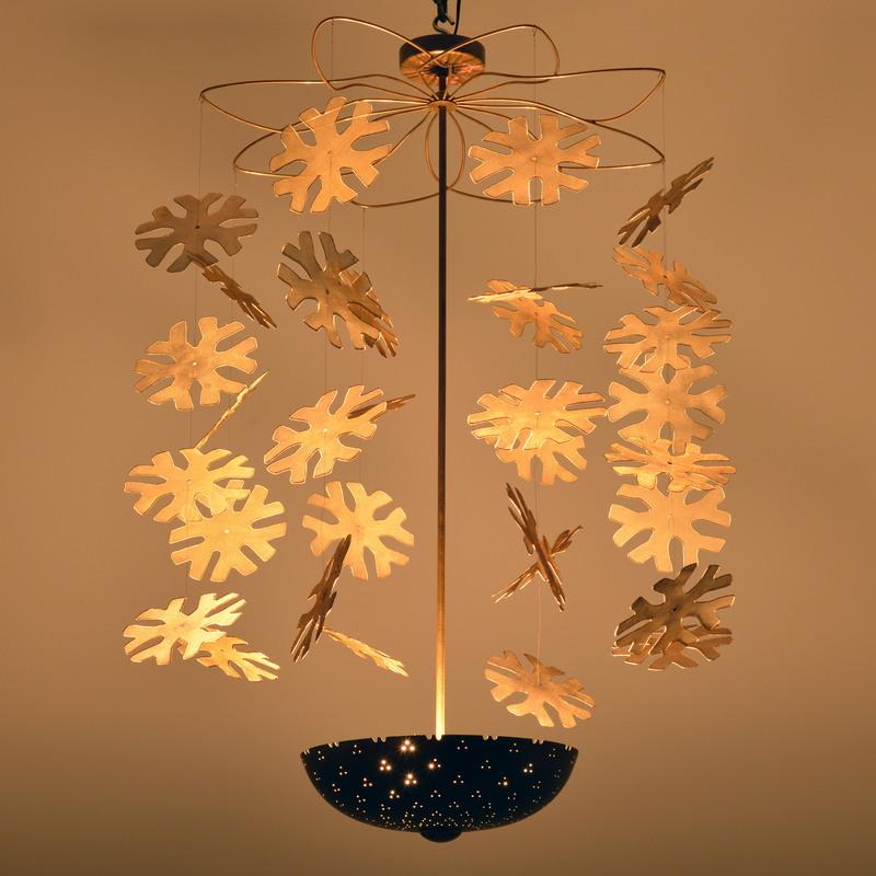 20th Century Paavo Tynell SNOWFLAKE Chandelier For Sale