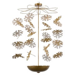 Paavo Tynell SNOWFLAKE Chandelier