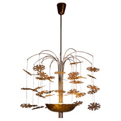 Paavo Tynell 'Snowflake Number Three' Chandelier for Taito Oy Model 9041