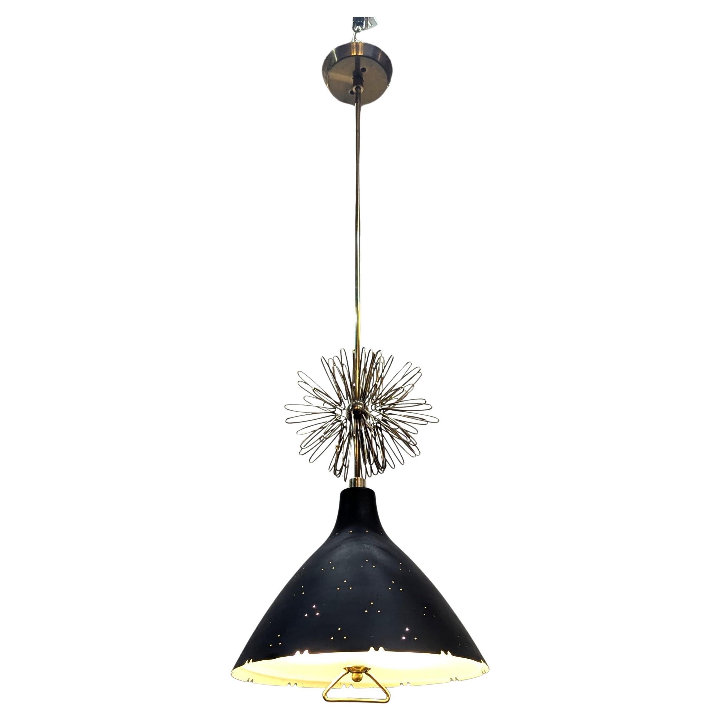 Paavo Tynell Star Burt Pendant Light en vente