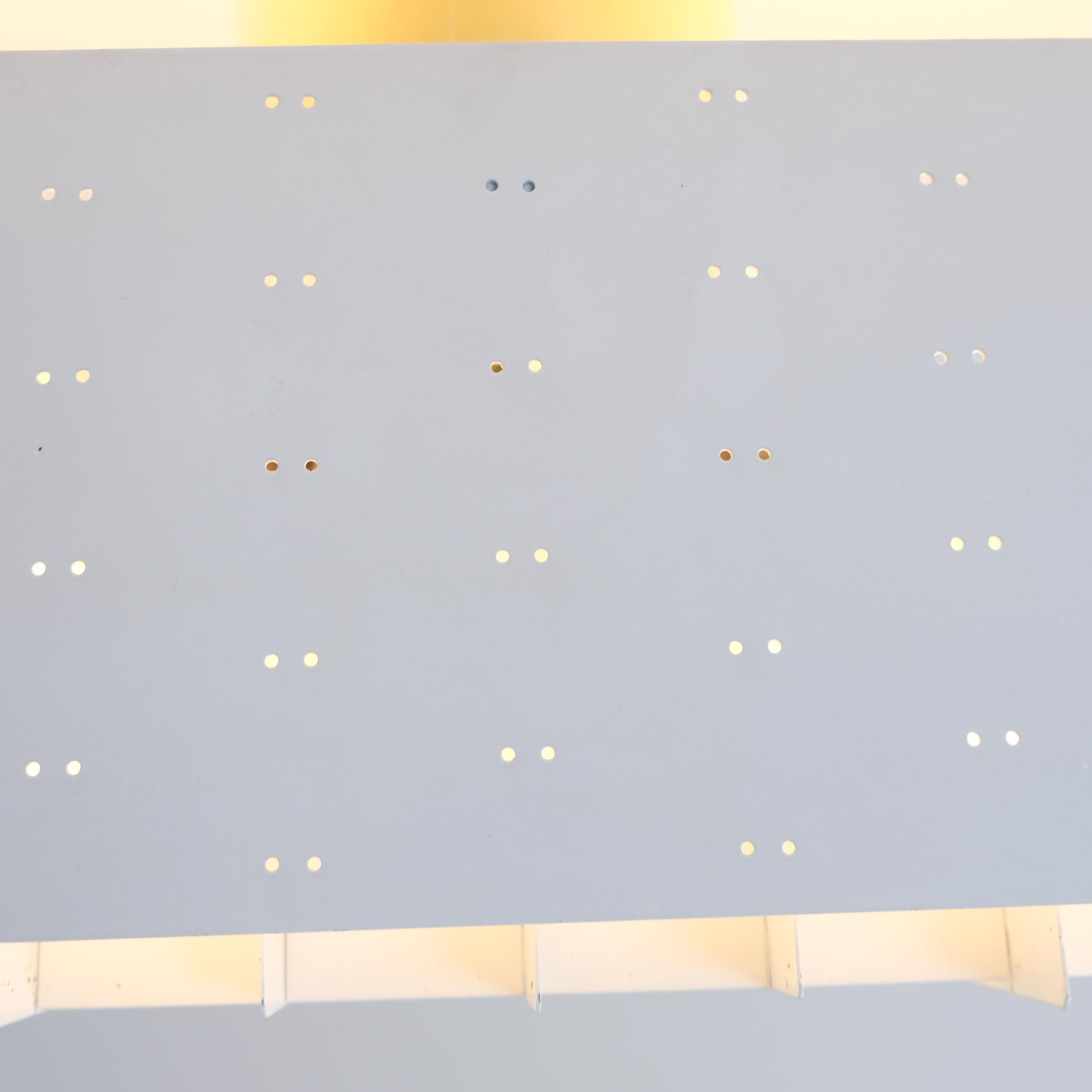 Lampada da soffitto a cielo stellato Paavo Tynell 9068 in colore bianco originale, Idman 1960 in vendita 1