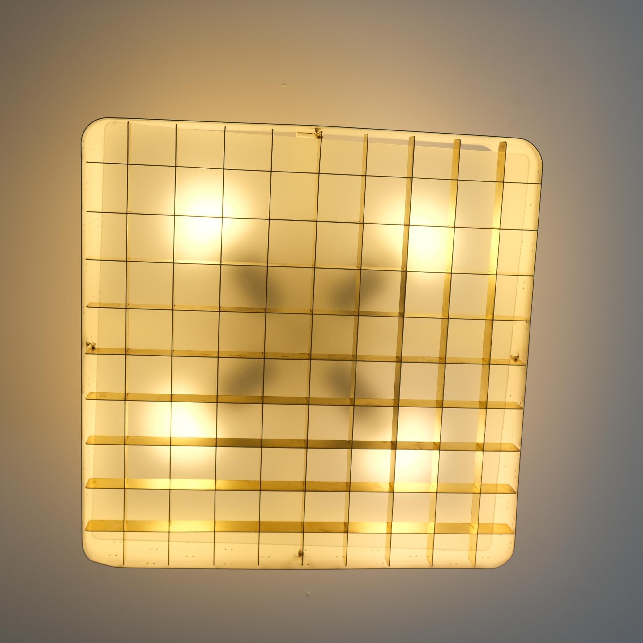 Metallo Lampada da soffitto Paavo Tynell 