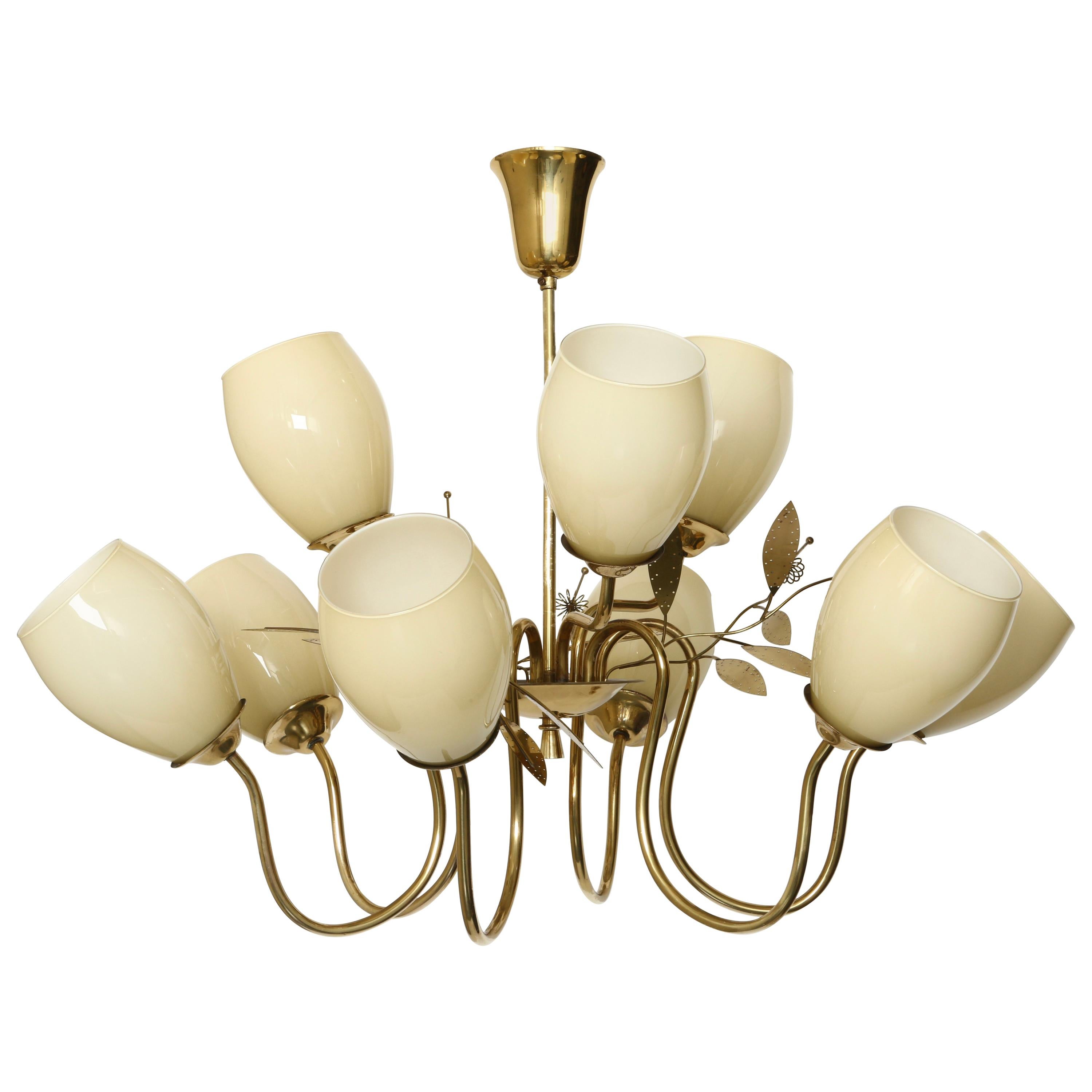 Paavo Tynell Style Chandelier by Itsu
