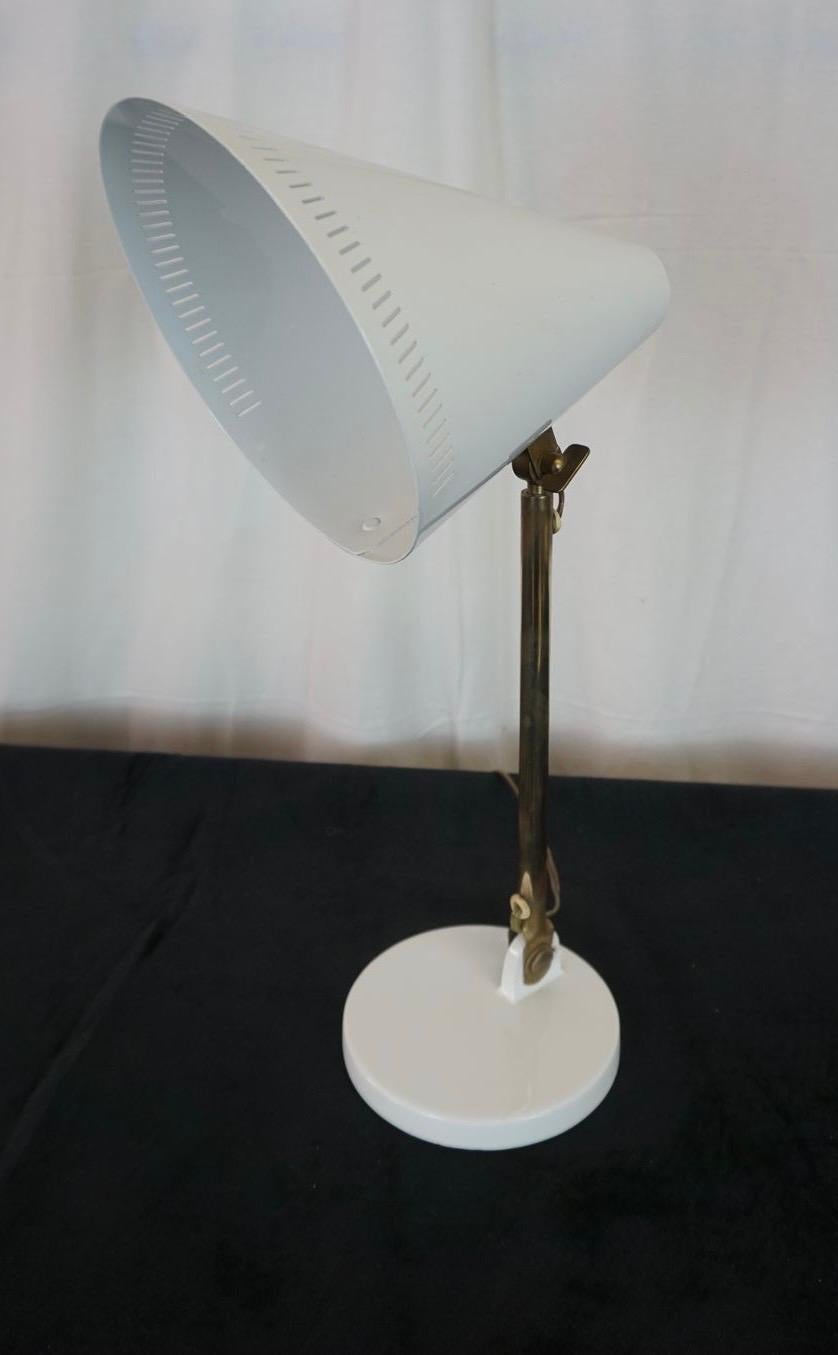 Mid-Century Modern Paavo Tynell Table Desk Lamp Light by Taito Oy