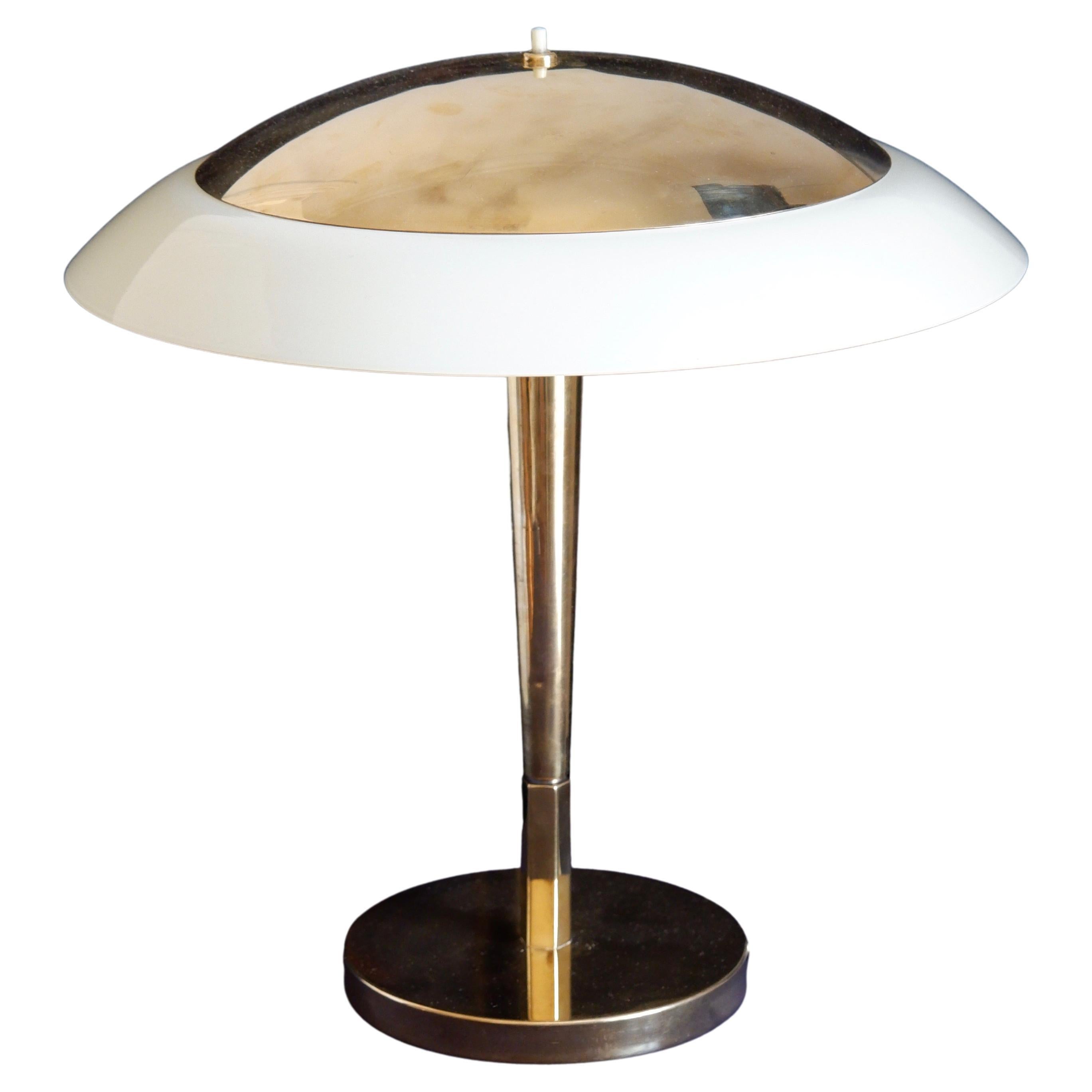 Paavo Tynell Table Lamp Model 5061 for Taito Brass and Glass