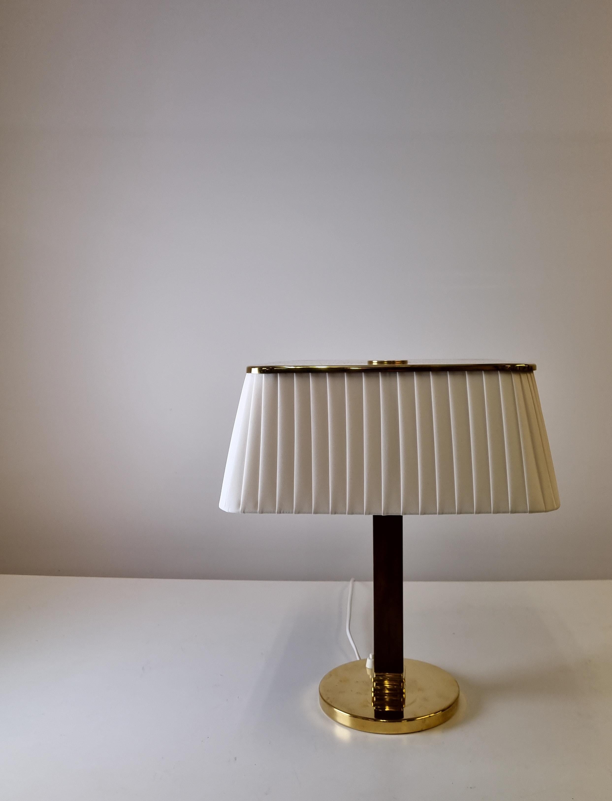 Brass Paavo Tynell, Table Lamp, Model 5066, Taito Oy  For Sale