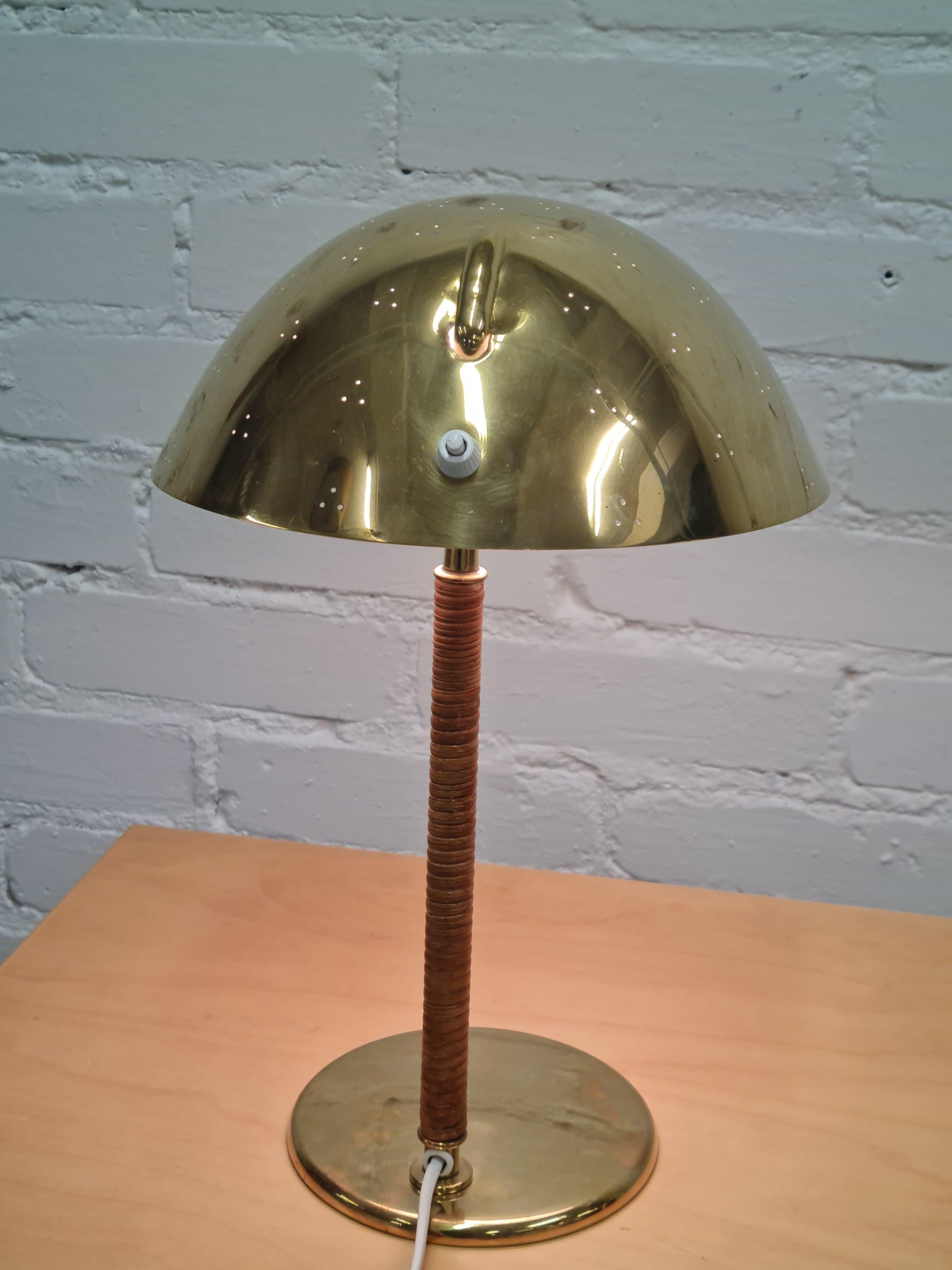 Mid-20th Century Paavo Tynell Table Lamp Model 9209`Kypärä´ For Sale