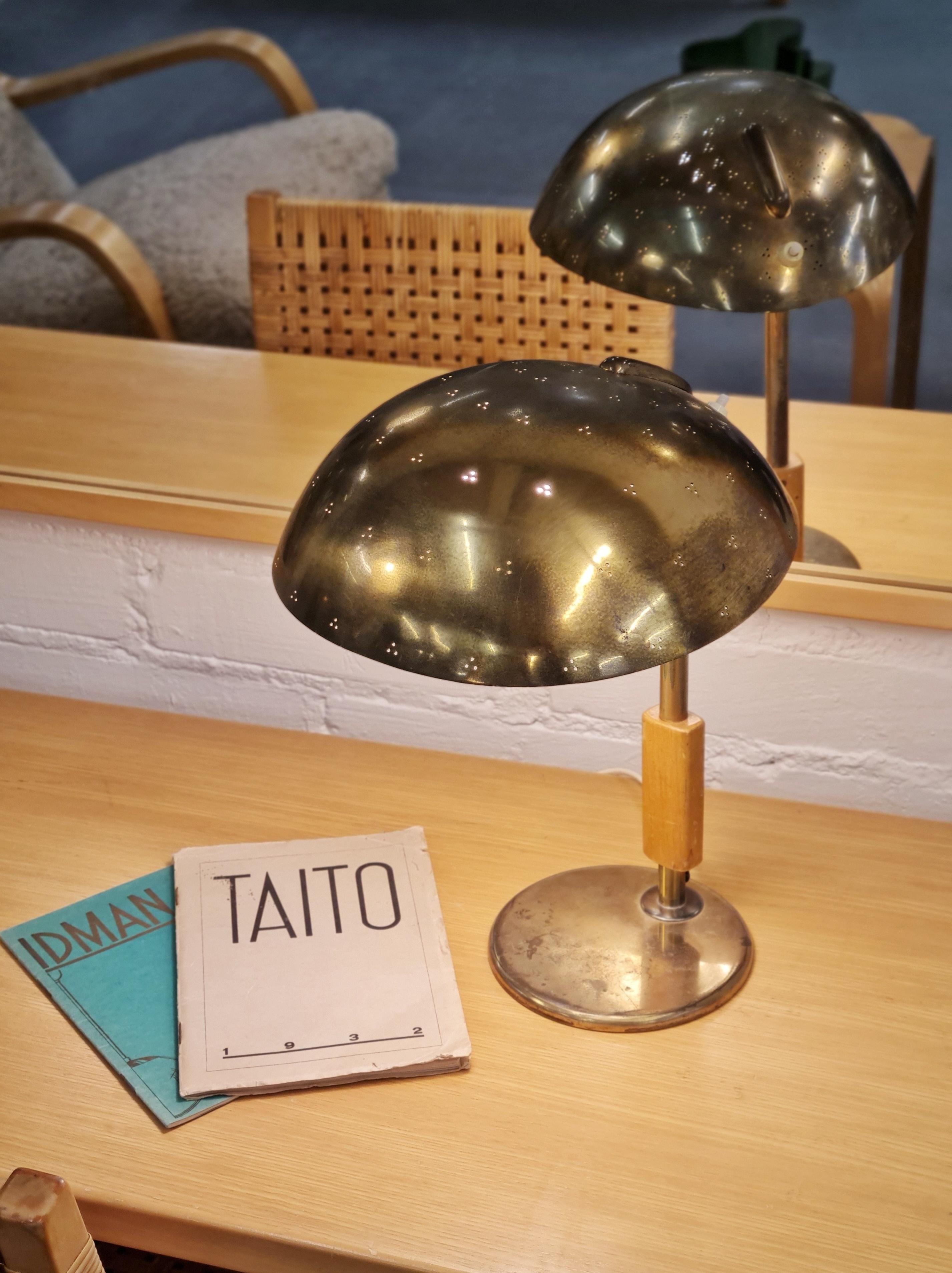 Paavo Tynell Table Lamp Model 9216, Taito For Sale 3