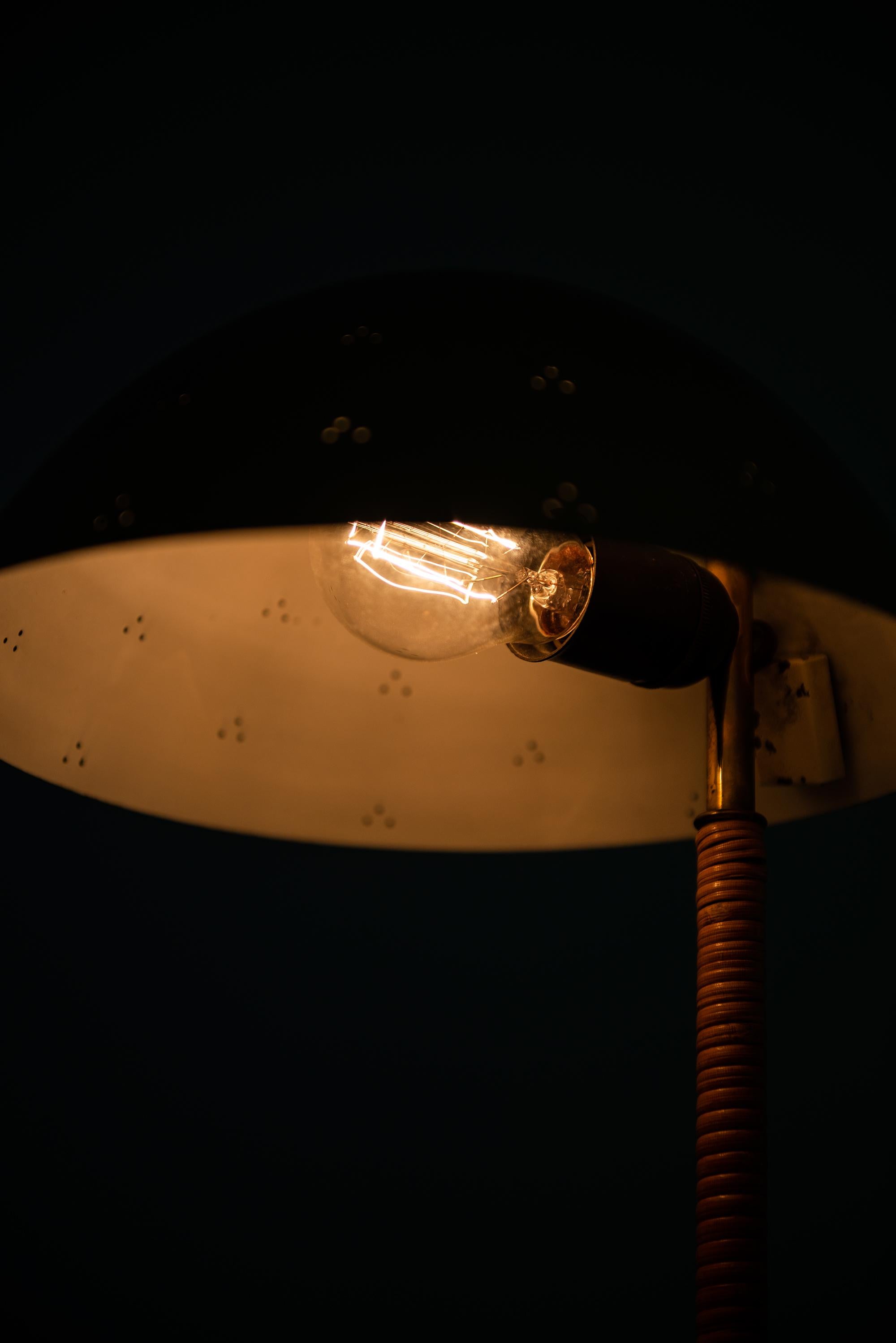 Brass Paavo Tynell Table Lamp Model Kypärä by Taito Oy in Finland