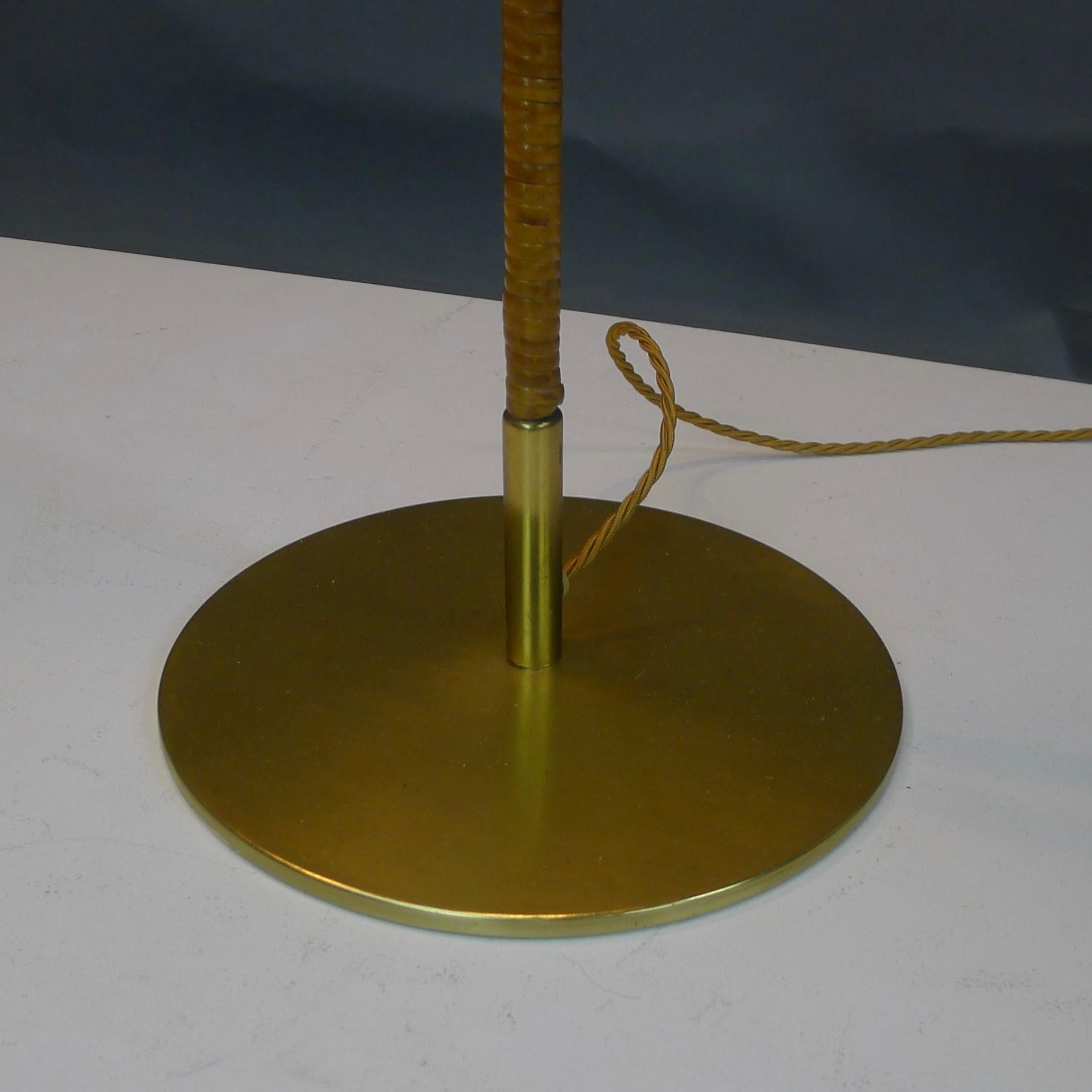 Paavo Tynell, Two 'Chinese Hat' Floor Lights, model 9602, Taito Oy, 1950s 1