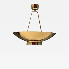 Lámpara de techo Paavo Tynell Modelo 9060 "UN Lamp" para Taito Oy, Finlandia, años 50