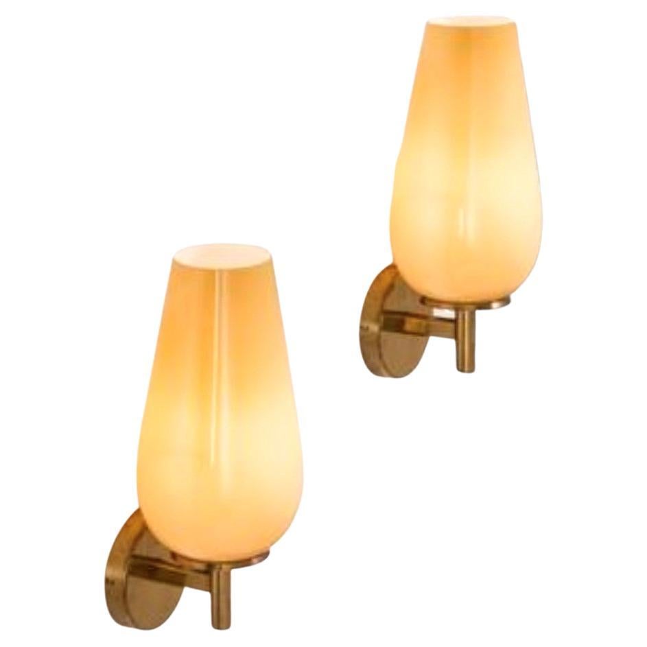 Paavo Tynell Wall Lamps. 1951, Stamped Taito For Sale