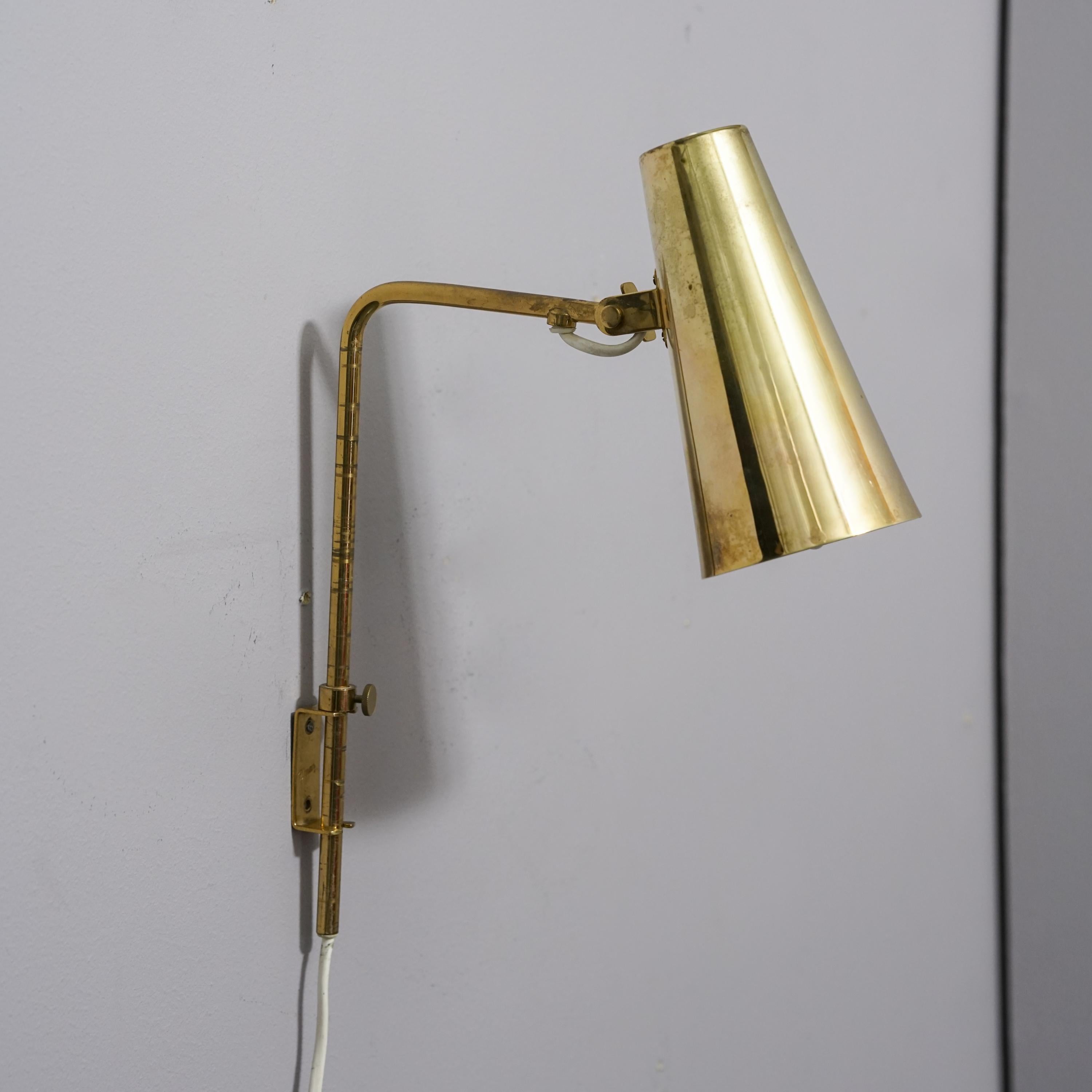 Paavo Tynell Wall Light Model 9459 for Idman, 1950s at 1stDibs