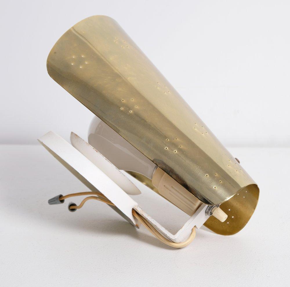 Plated Paavo Tynell Wall Sconce, Taito, 1940s