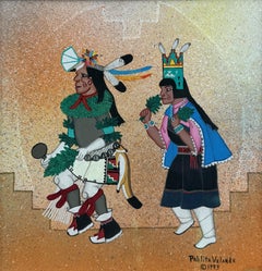 Dibujos figurativos al temple y acuarelas