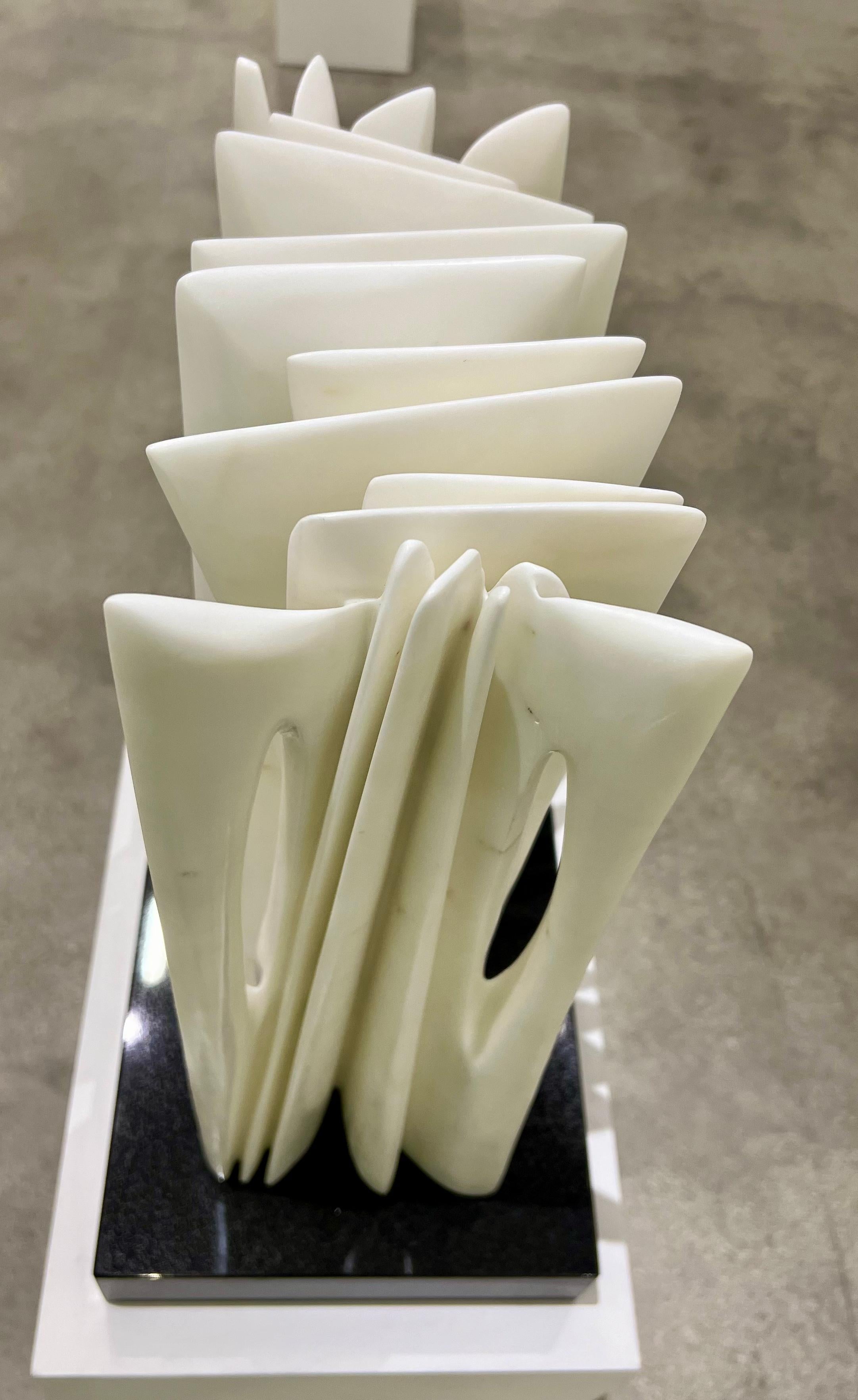 Untitled - Abstract Geometric Sculpture by Pablo Atchugarry