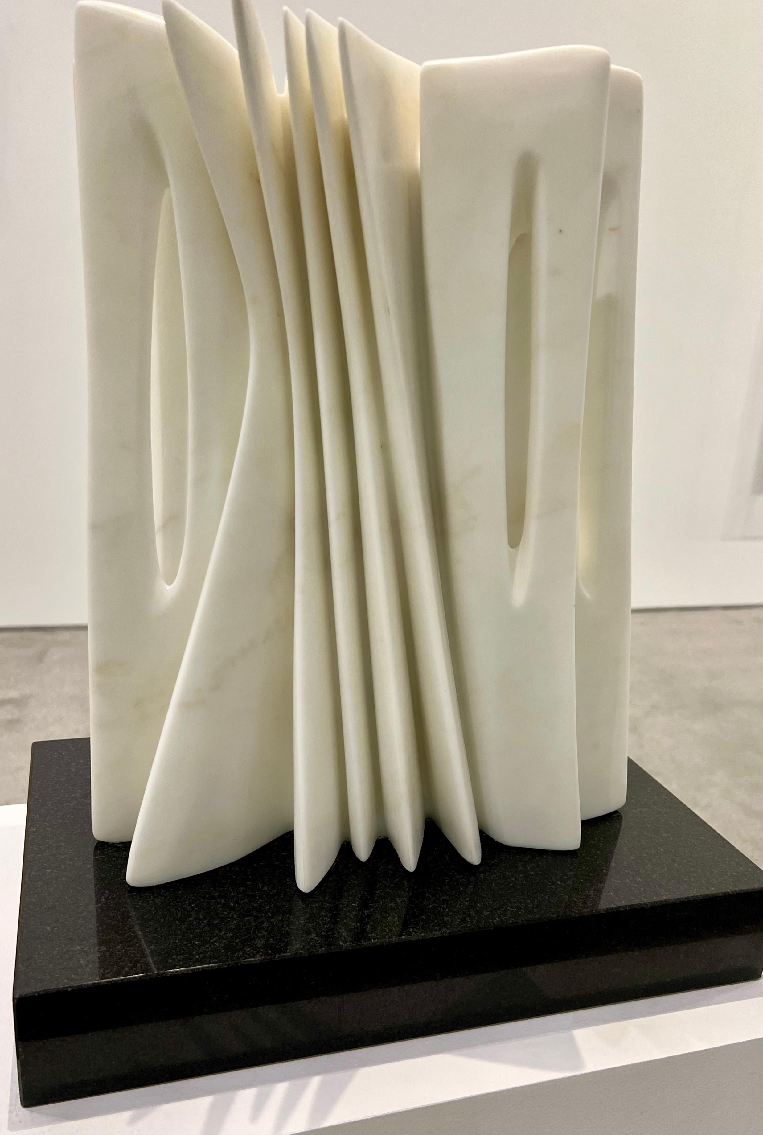 Untitled - Brown Abstract Sculpture by Pablo Atchugarry