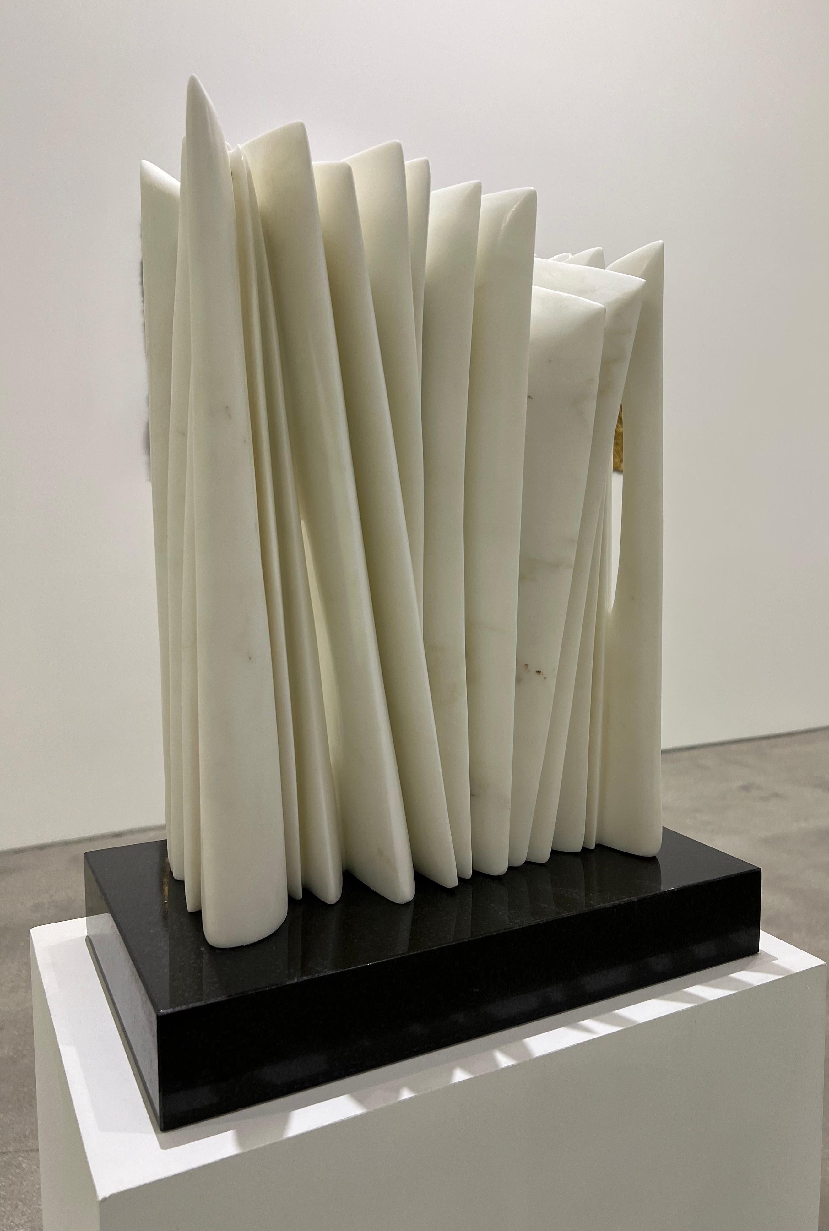 Untitled - Brown Abstract Sculpture by Pablo Atchugarry