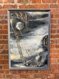 Pablo Burchard Aguayo 1963 Cile Brutalista Pittura Futurista