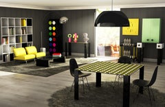 Pablo Cabinet in Powder-Coated Aluminum by altreforme
