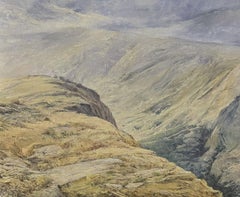 Huge Spanish Landscape Oil Painting Mirador Sorrel Valley