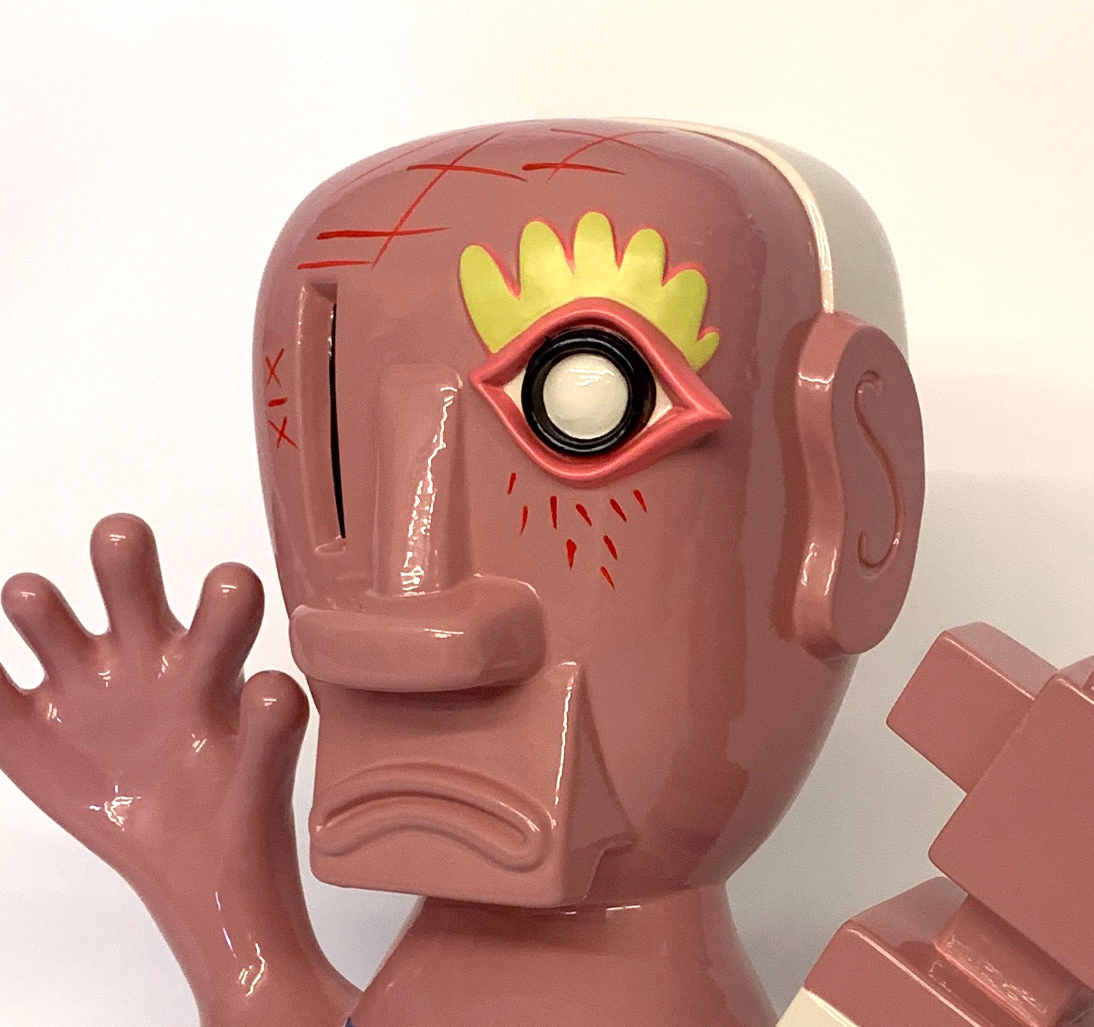 Contemporary Pablo Ceramic Sculpture by Massimo Giacon for Superego Editions, Italy For Sale