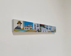 EDWARDIAN THOUGHTS - Contemporary, Miniature, Realism, Edward Hopper