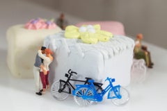 'Tea Time (Macarons)' original sculpture by Pablo Dona