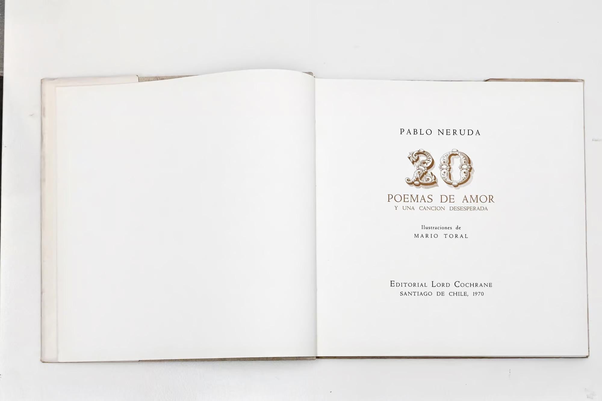 Pablo Neruda 20 poesie d'amore e una canzone disperata in vendita 7